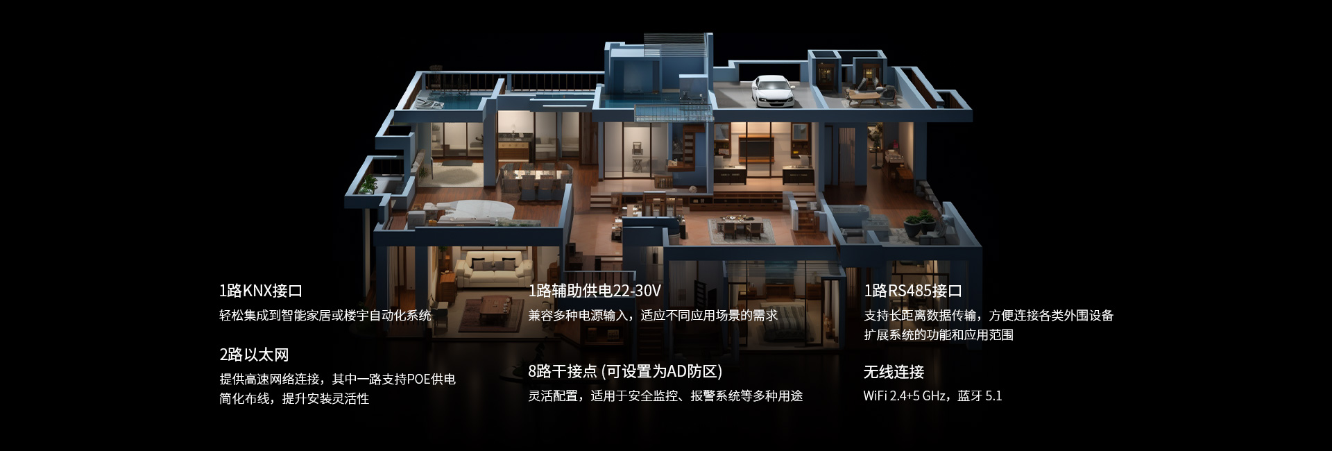 有線+無線融合，系統(tǒng)穩(wěn)定不失靈活